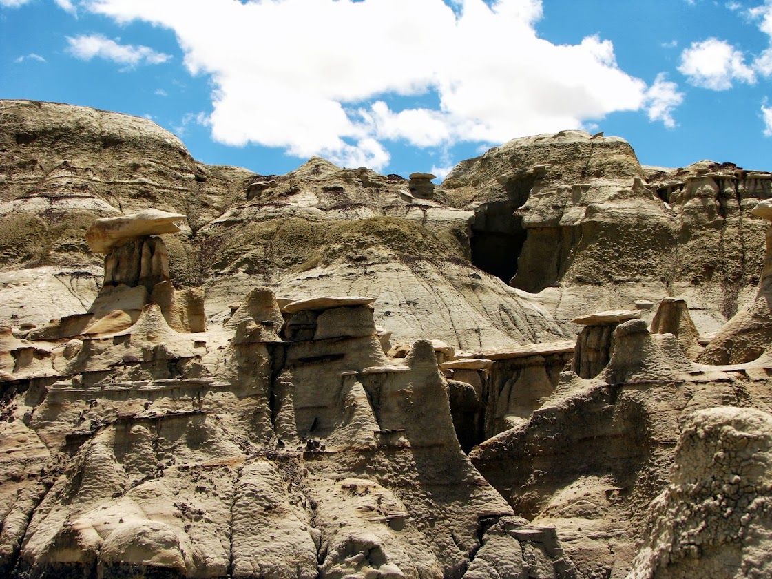 США: Chaco Canyon и окрестности (Bisti Badlands, Denazin Wilderness, Acoma)