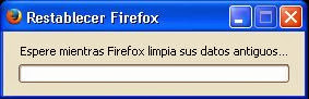Restablecer configuracin original Mozilla Firefox