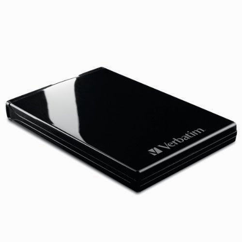 Verbatim Acclaim 750 GB USB 2.0 Portable External Hard Drive 97385 (Piano Black)