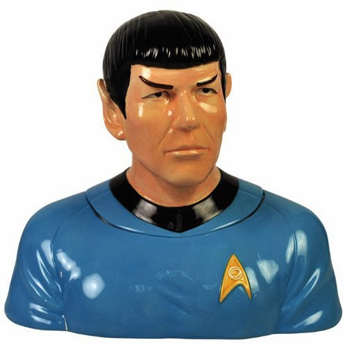  Westland Giftware Star Trek Spock Cookie Jar, 8