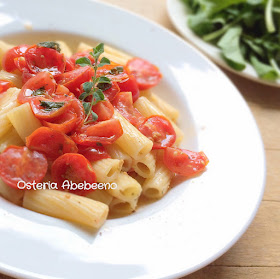 Pasta Fredda Con Pomodorini E Origano トマトとフレッシュオレガノの冷製パスタ Osteria Abebeeno