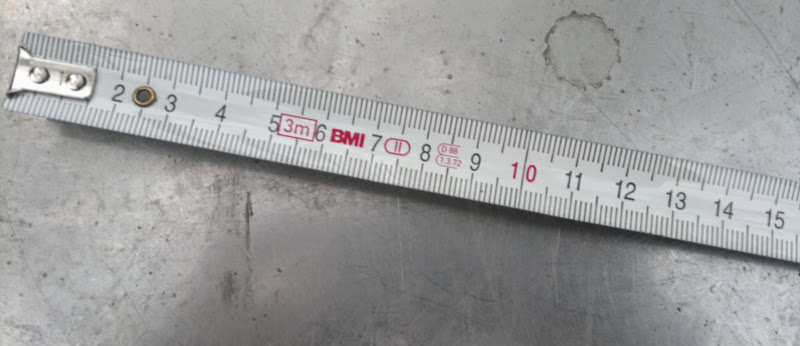Garant Tape Measure mm/inch (Accuracy Class 2)