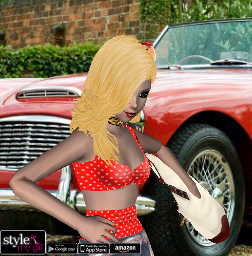 Style Me Girl Level 17 - Jana - 60s Pin Up - Fuller view