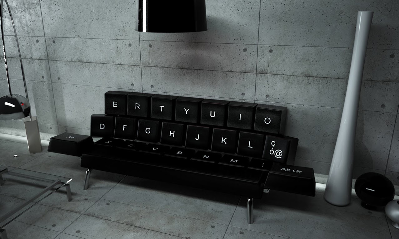＊義大利品牌 ZO-loft 鍵盤沙發：QWERTY SOFA！ 3