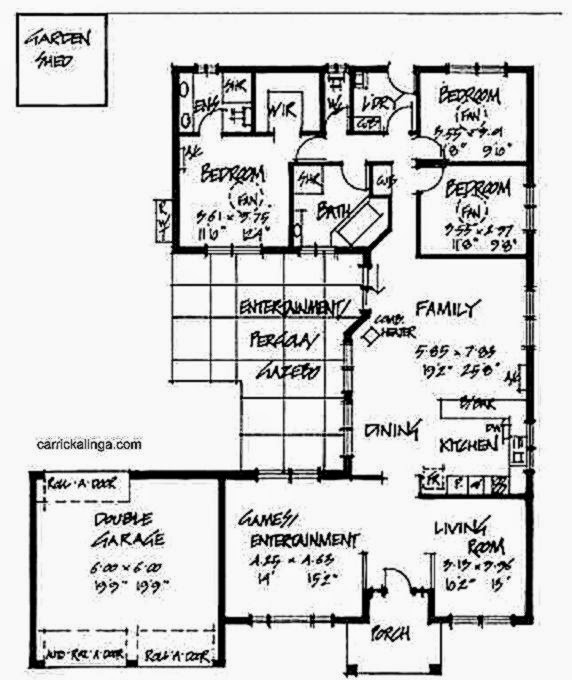 Denah Rumah Terbaru  Gallery Taman Minimalis