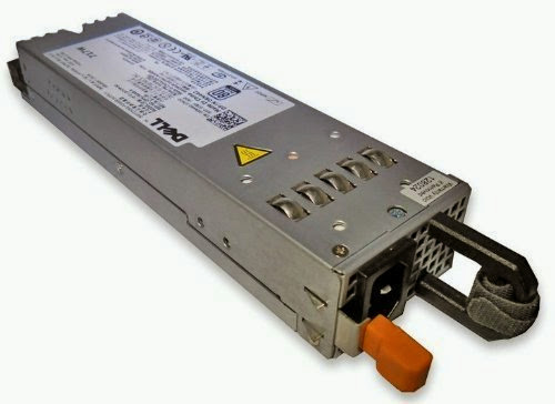  Dell 717-Watt Redundant Power Supply for PowerEdge R610 Servers, PowerVault NX3600 / NX3610 Storage Systems. Mfr P/N: 313-8242