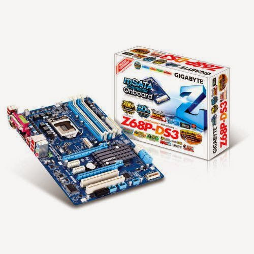  GIGABYTE GA-Z68P-DS3 LGA 1155 Intel Z68 HDMI SATA 6Gb/s ATX Intel Motherboard