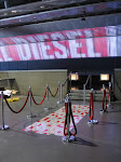 Floor graphics for a Diesel event