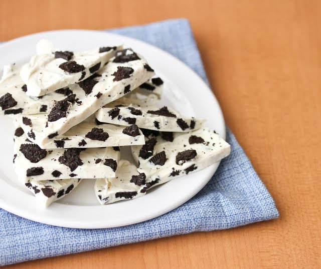 photo of Oreo Cookies and Cream Chocolate Bark