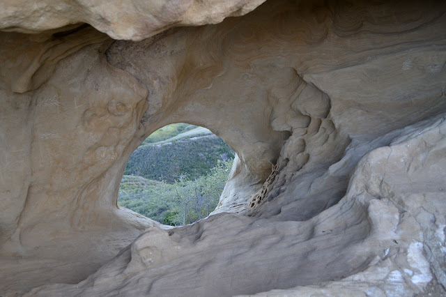 sandstone tunnel