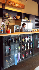 Tesoaria tasting room in Portland showcasing their award winning wines
