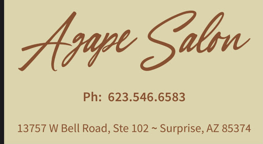 Agape Salon logo