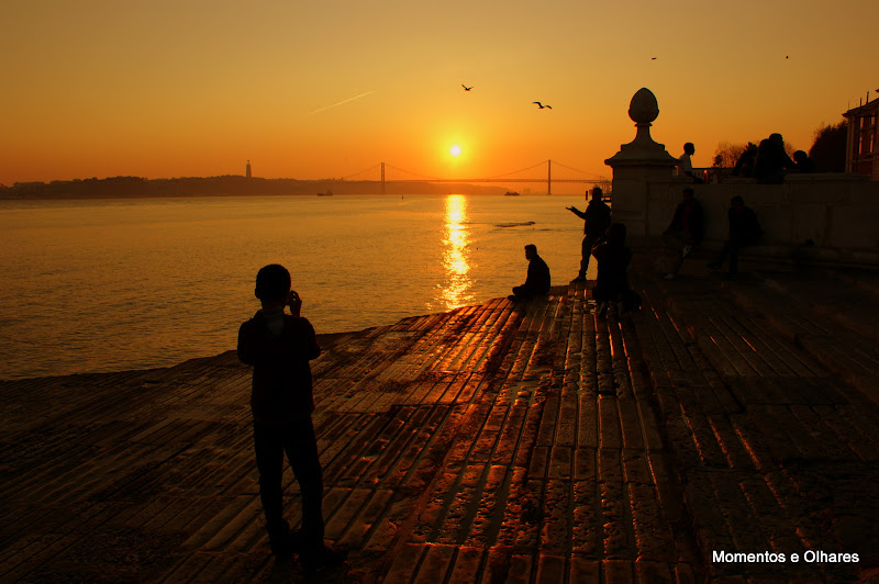 Pôr do Sol em Lisboa