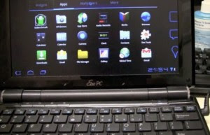 Asus-EEE-Laptop Asus EEE Laptop Install Android 3.2 Honeycomb on the ASUS Eee Laptop