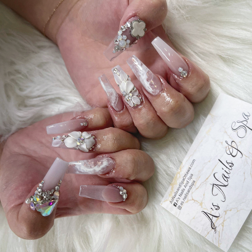 A’s Nails and Spa logo