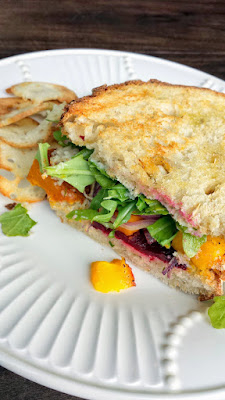 Oso Market vegetarian sandwich