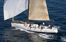 J/145 sailing offshore in Caribbean