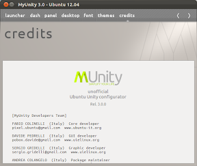 Liberado MyUnity 3.0 con novedades para Precise Pangolin