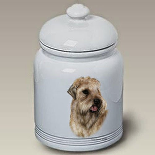  Soft Coated Wheaton Terrier - Tamara Burnett Treat Jars