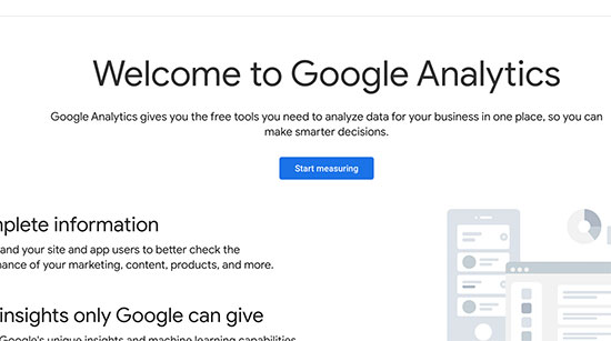 Inscreva-se no Google Analytics
