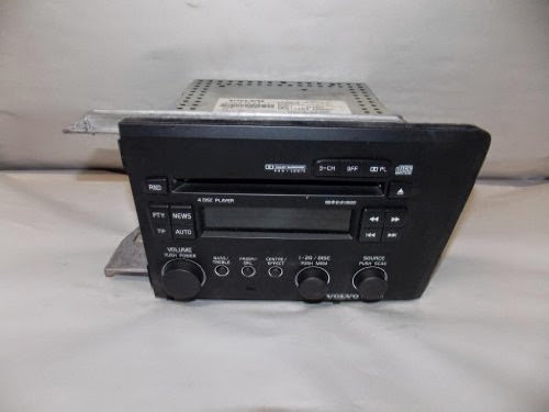  01-05 Volvo 60 70 S60 V70 Radio CD Player 4 Disc Changer 02 2003 2004 2005 #4641