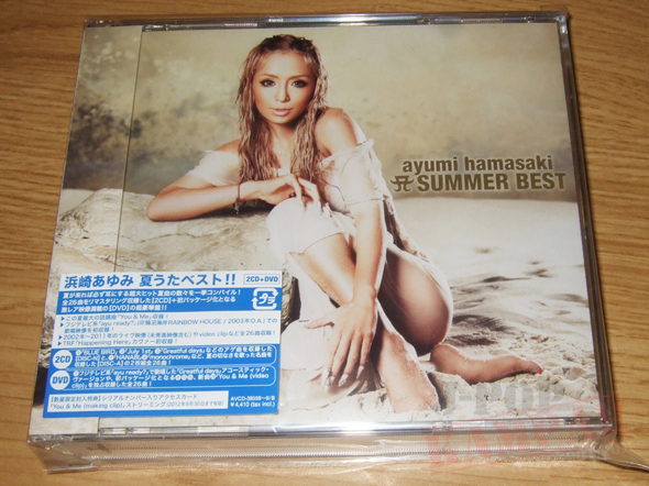 [CD Packaging] ayumi hamasaki - A SUMMER BEST (2CD+DVD)