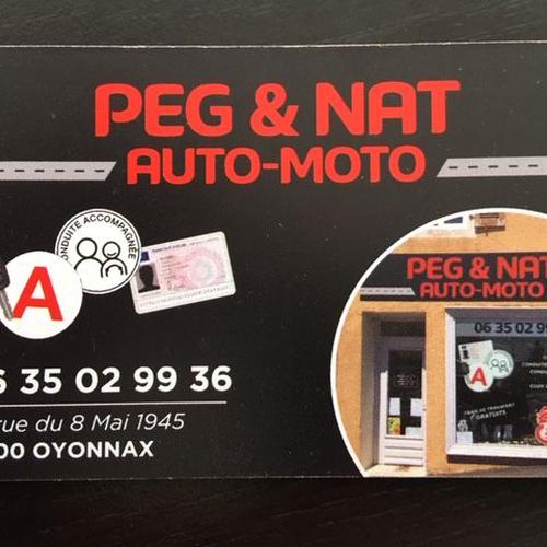 PEG & NAT AUTO-MOTO logo
