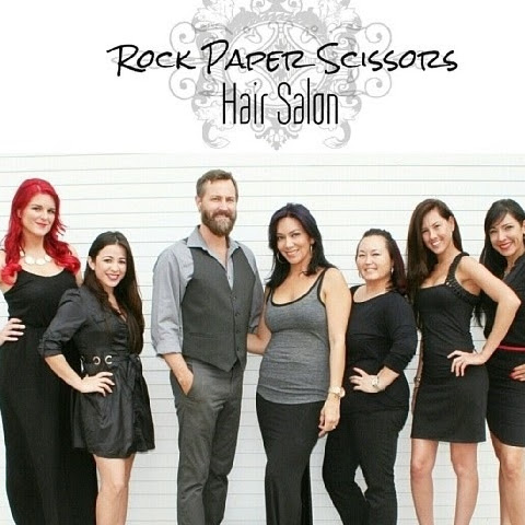 Rock Paper Scissors Salon logo