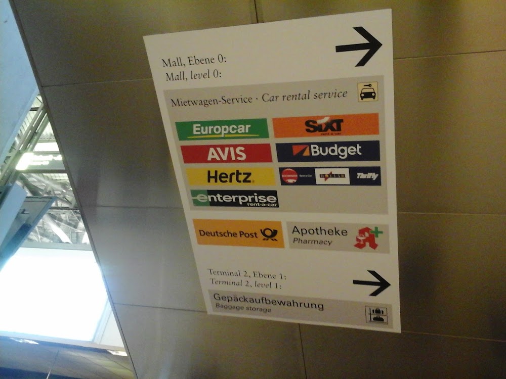 Аренда авто в Мюнхене в аэропорту hertz фото