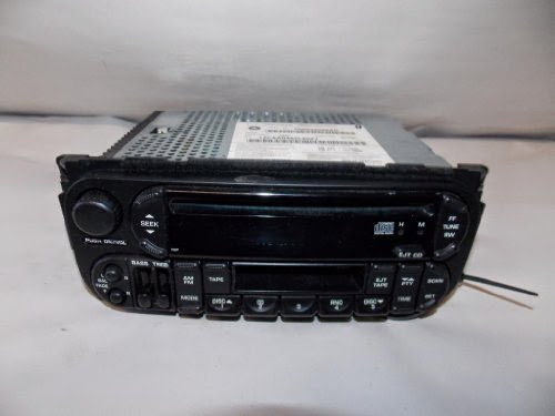  02-07 Jeep Liberty Caravan Ram Sebring Radio CD Player Tape 03 04 05 2006 #4711