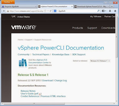 Descarga e instalacin de VMware vSphere PowerCLI y VIX API