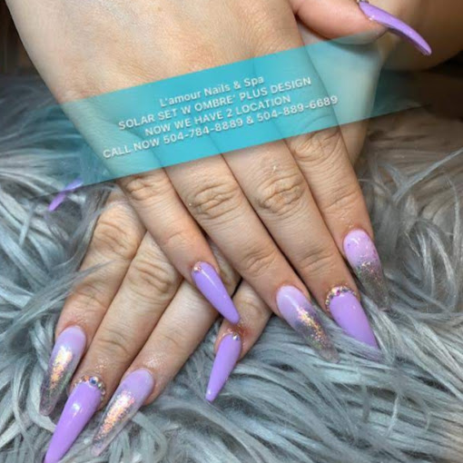 L'amour Nails and Spa logo
