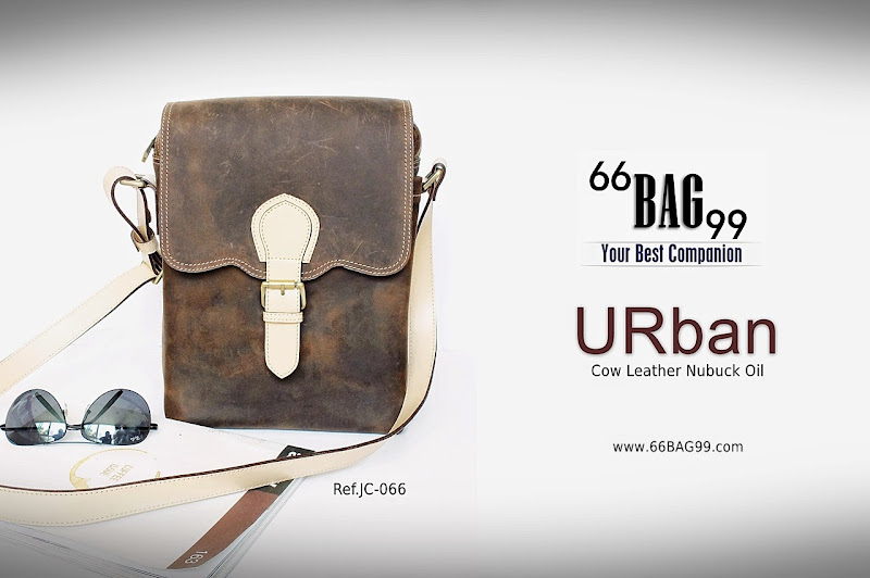 กระเป๋าสะพายหนังแท้ Nubuck URban bag