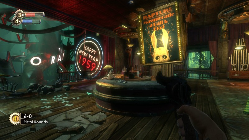 Bioshock, inspirada em jogos com estilo antigo