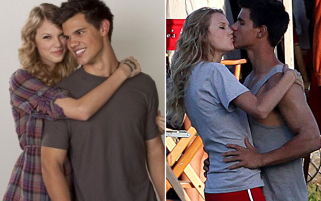 Taylor Lautner and Taylor Swift