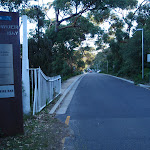 Road through Chowder Bay gates (57347)