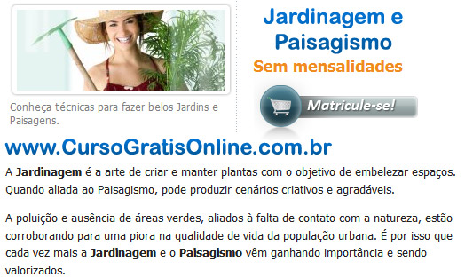 Jardinagem e Paisagismo