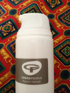 Green People cleanser bottle pump