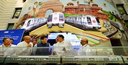 Delhi Metro Stations Get Solar Power Plant In A First For Country