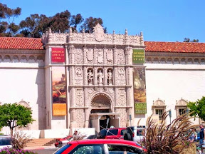 Architecture of Balboa Park, a great walk and lots of museums in San Diego