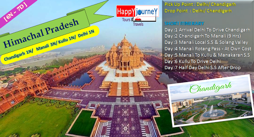 Happy Journey Tours And Travels,Mandvi, Way To AzadChowk, Swamiji Sheri, Mandvi, Gujarat 370465, India, Travel_Agents, state GJ