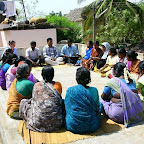 India: Aparna Dalal observing weekly meeting of borrowers for a microfinance institution in South India. Photo credit: Aparna Dalal