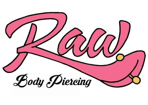 RAW Body Piercing 2 Broad River logo