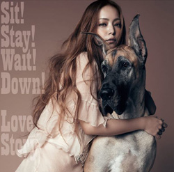 Namie Amuro - Sit! Stay! Wait! Down! + Love story [CD + DVD] | Single art