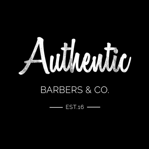 Authentic Barbers & Co. logo
