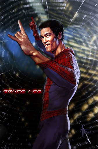 Bruce Lee es Spider-man