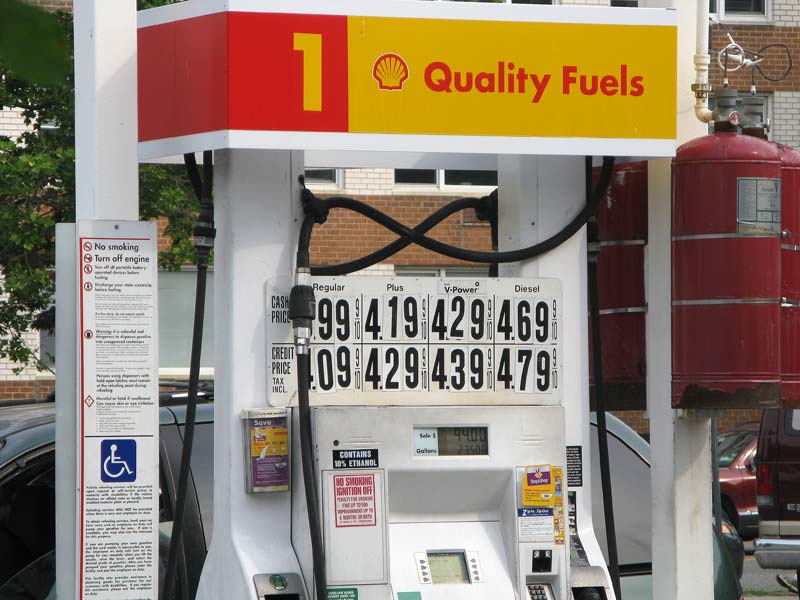 Цены на бензин в Америке