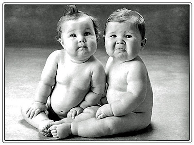 Cute twin babies :)