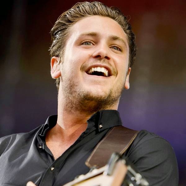 Swiss singer Bastian Baker performs on the opening day of the 39th Paleo Festival Nyon on July 22, 2014 in Nyon, Switzerland.
