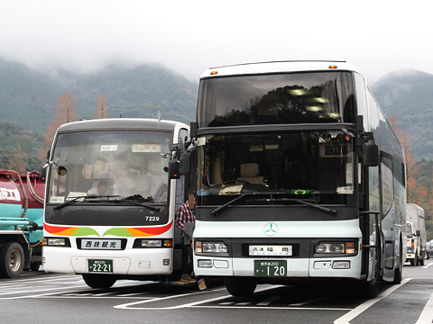 いわさきバスネットワーク「桜島号」　・120　宮原SAにて　その2